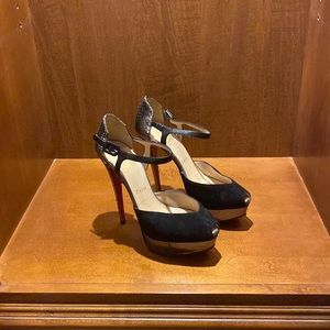 Christian Louboutin heels. Size 39.5